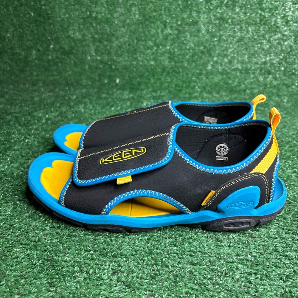 Keen Hiking Sandals Blue Yellow Women’s Size 8.5 (Mens 7) Outdoor Open Toe - Picture 3 of 12